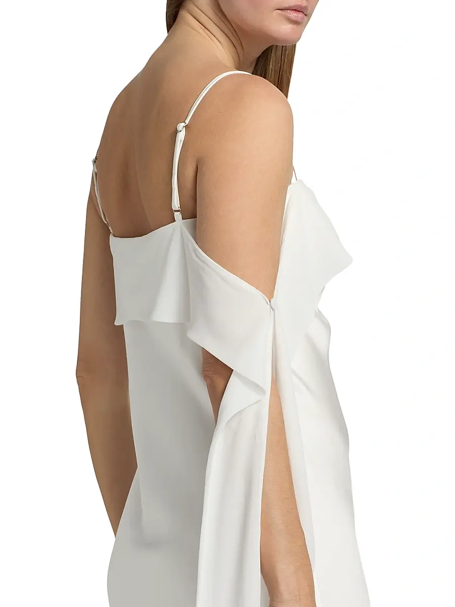 Significant Other Women's Devlyn Draped Satin Minidress | Thumbnail 6 Significant Other Women's Devlyn Draped Satin Minidress | Thumbnail 6