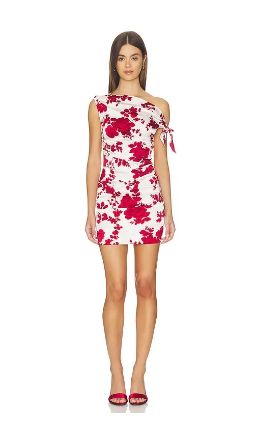 SWF Ruched One Shoulder Mini Dress | Image 1 SWF Ruched One Shoulder Mini Dress | Image 1