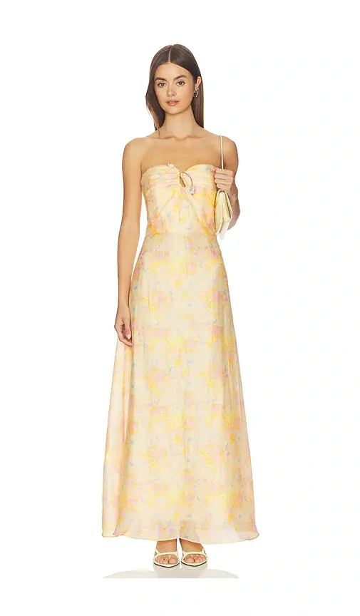 Bardot Amina Strapless Maxi Dress | Image 1 Bardot Amina Strapless Maxi Dress | Image 1