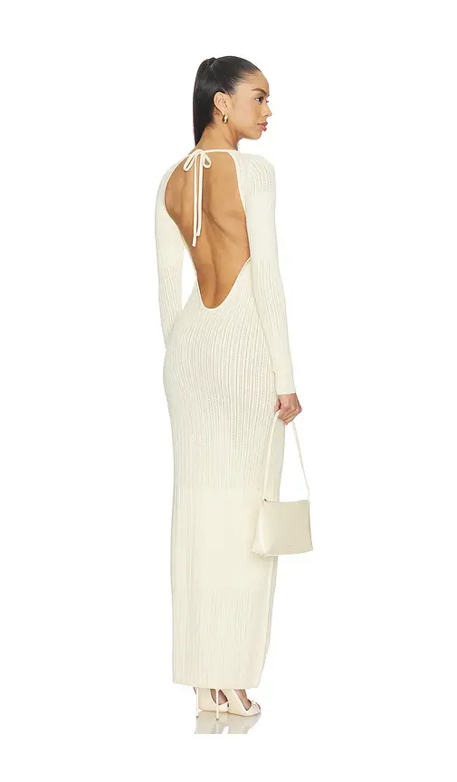 Lovers and Friends Doreen Pointelle Maxi Dress | Image 1 Lovers and Friends Doreen Pointelle Maxi Dress | Image 1