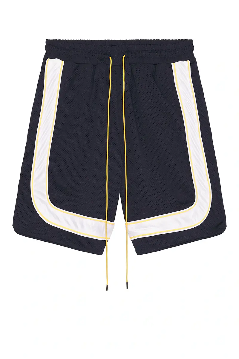 Rhude Mesh Piping Baggy Track Shorts | Thumbnail 7