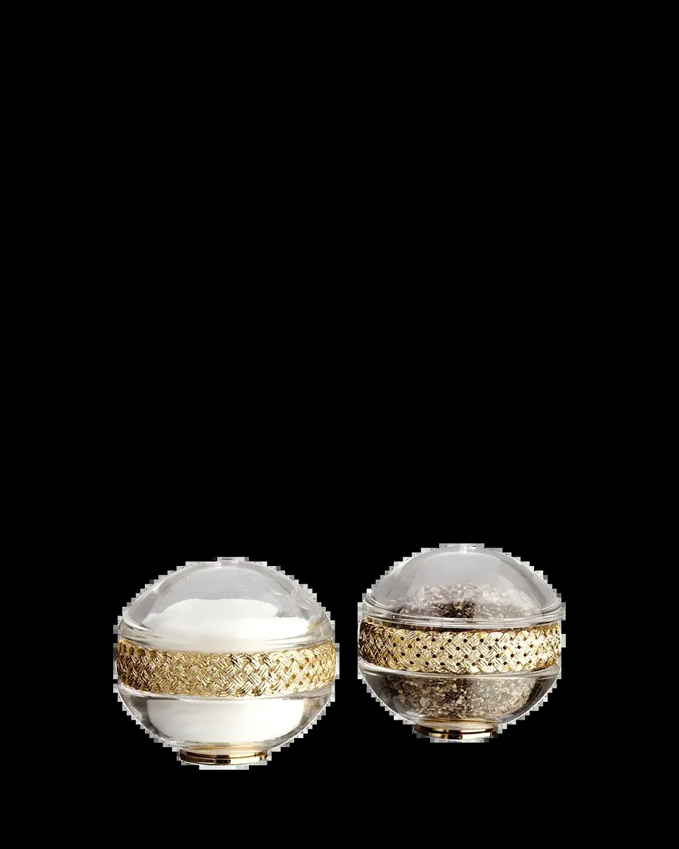 L'Objet Braid 24K Gold-Plated Salt & Pepper Shakers, Set of 2 | Thumbnail 2