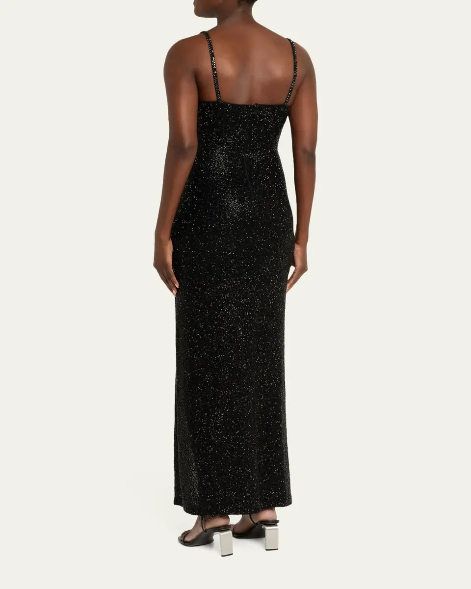 Alice + Olivia Nina Embellished Maxi Dress | Thumbnail 3 Alice + Olivia Nina Embellished Maxi Dress | Thumbnail 3