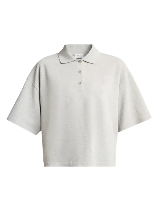 Short-Sleeve Oversized Polo Shirt Short-Sleeve Oversized Polo Shirt