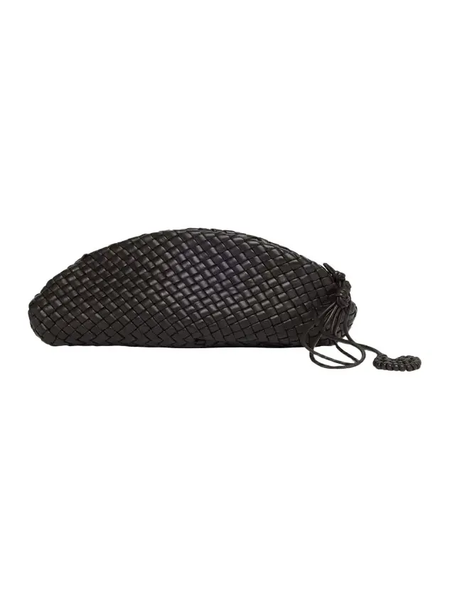 Padded Leather Sculptural Clutch Bag Padded Leather Sculptural Clutch Bag