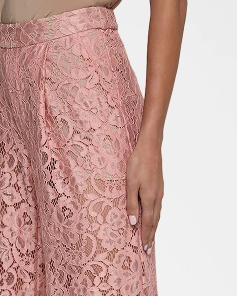 L'Agence Tavia Floral Lace Trousers | Thumbnail 9