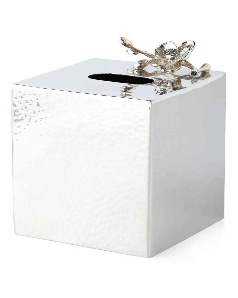Michael Aram White Orchid Tissue Box Cover | Thumbnail 2