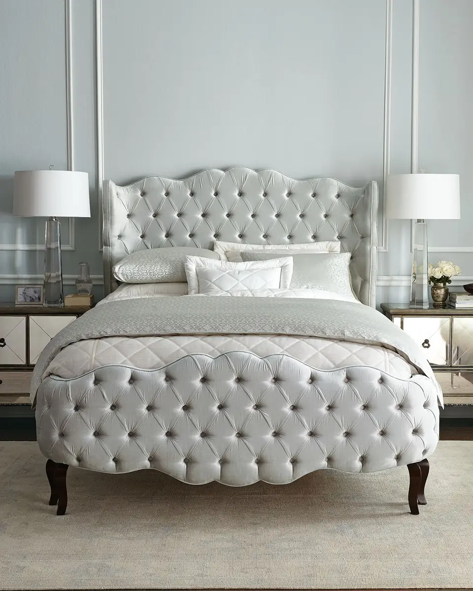 Haute House Pantages California King Tufted Bed | Thumbnail 4 Haute House Pantages California King Tufted Bed | Thumbnail 4