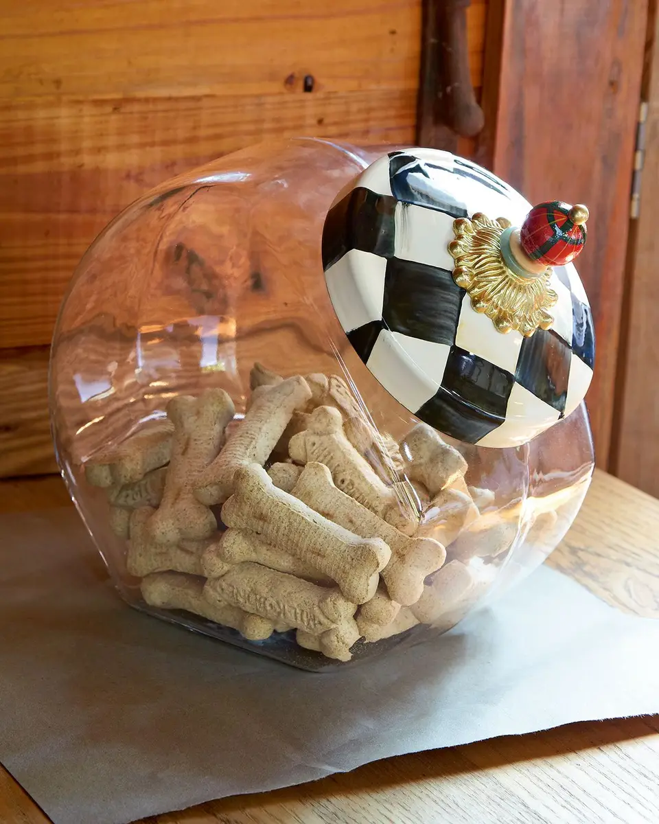 MacKenzie-Childs Courtly Check Cookie Jar | Thumbnail 2