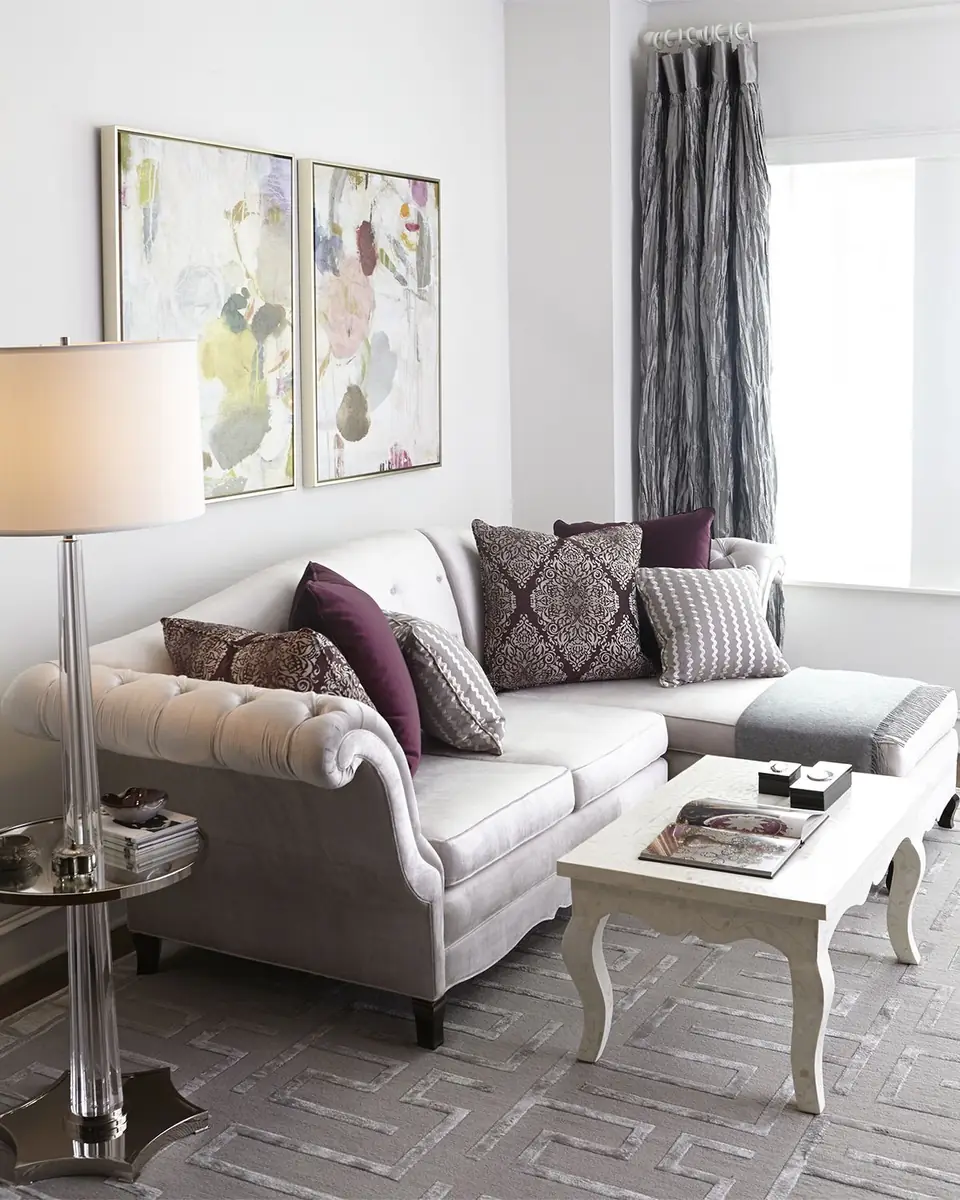 Haute House Duncan Sectional Sofa, 111.5" | Thumbnail 2 Haute House Duncan Sectional Sofa, 111.5" | Thumbnail 2