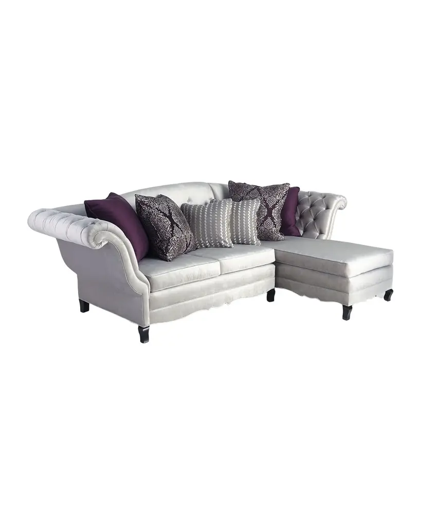 Haute House Duncan Sectional Sofa, 111.5"