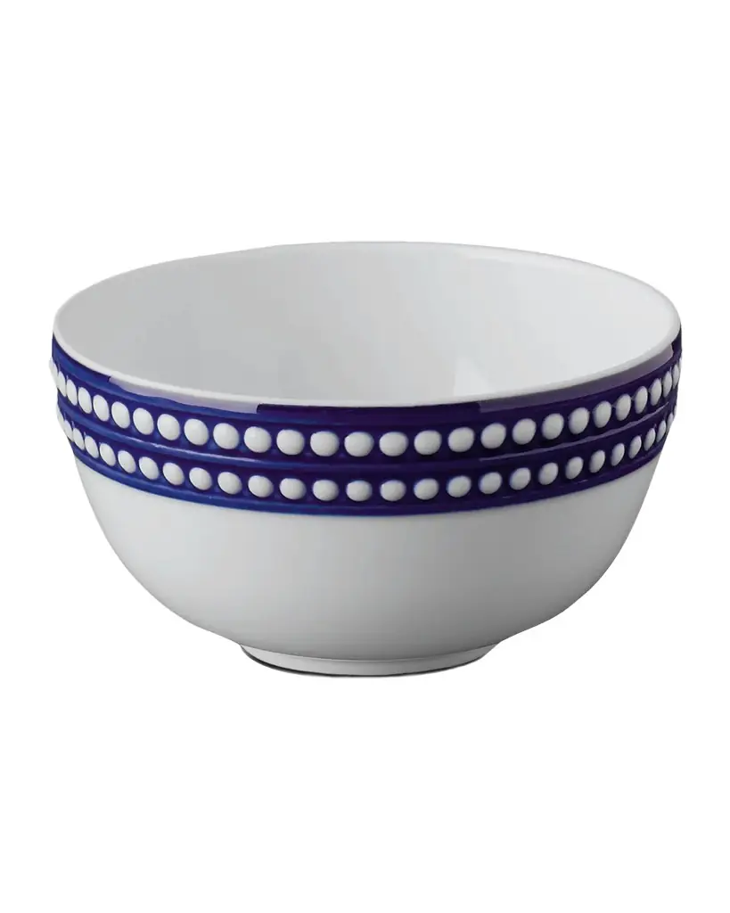 L'Objet Perlee Bleu Cereal Bowl