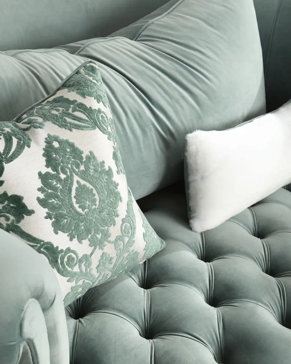 Haute House Harlow Sage Cuddle Chair