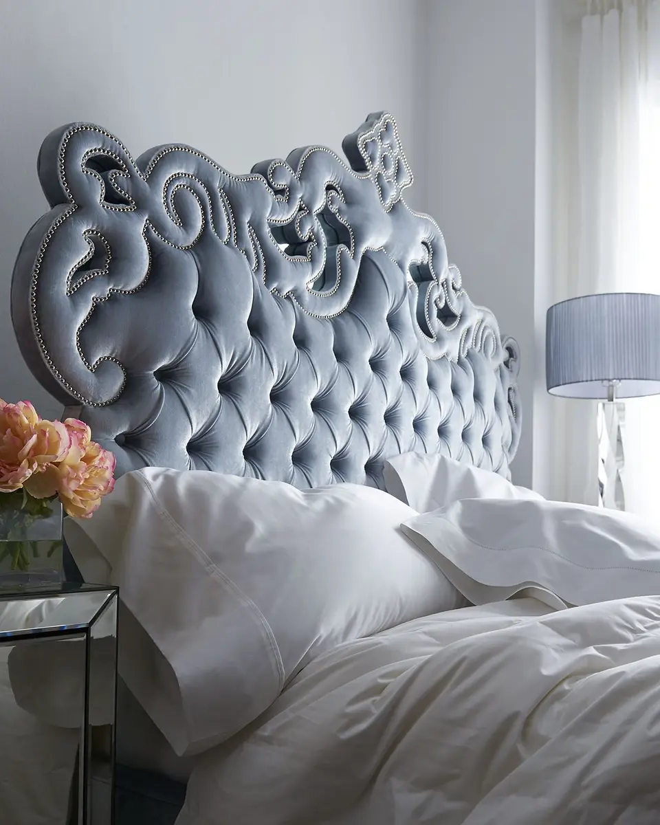 Haute House Julia Queen Tufted Bed | Thumbnail 2