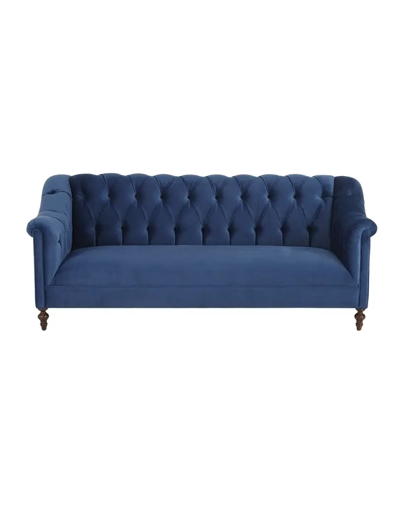 Haute House Raina Tufted Velvet Sofa 84" | Image 1 Haute House Raina Tufted Velvet Sofa 84" | Image 1