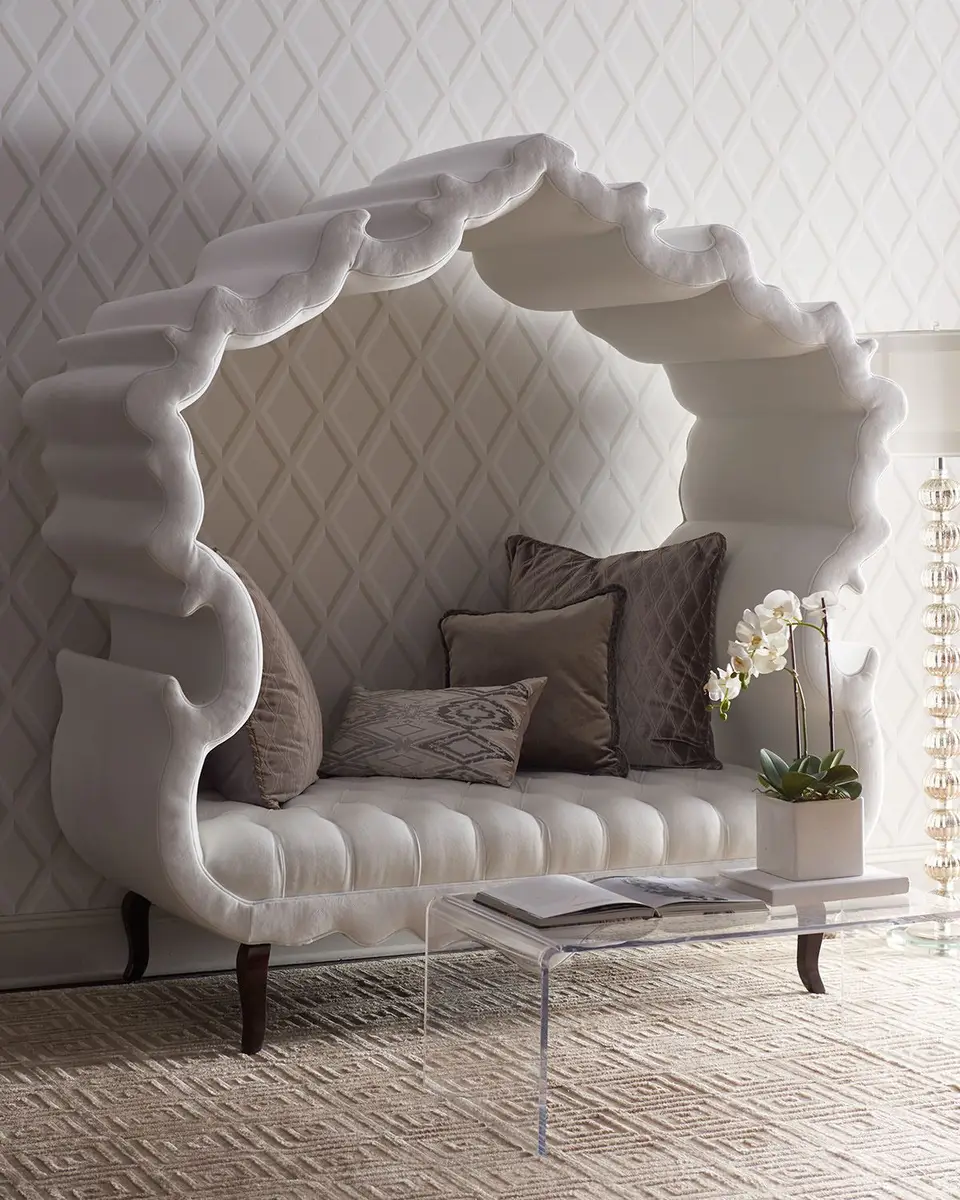 Haute House White Thebes Bench | Thumbnail 2 Haute House White Thebes Bench | Thumbnail 2