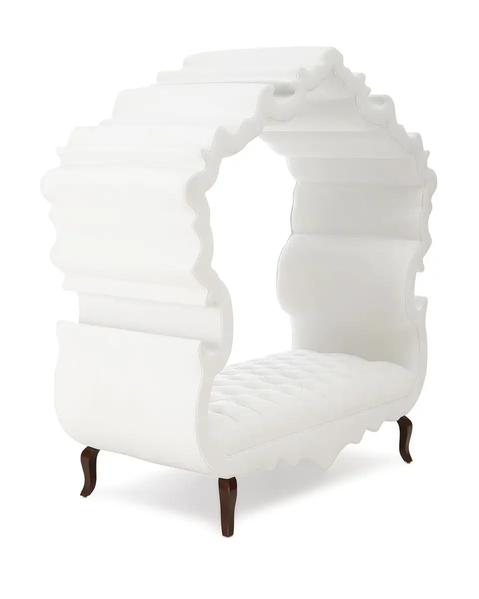 Haute House White Thebes Bench | Thumbnail 3 Haute House White Thebes Bench | Thumbnail 3