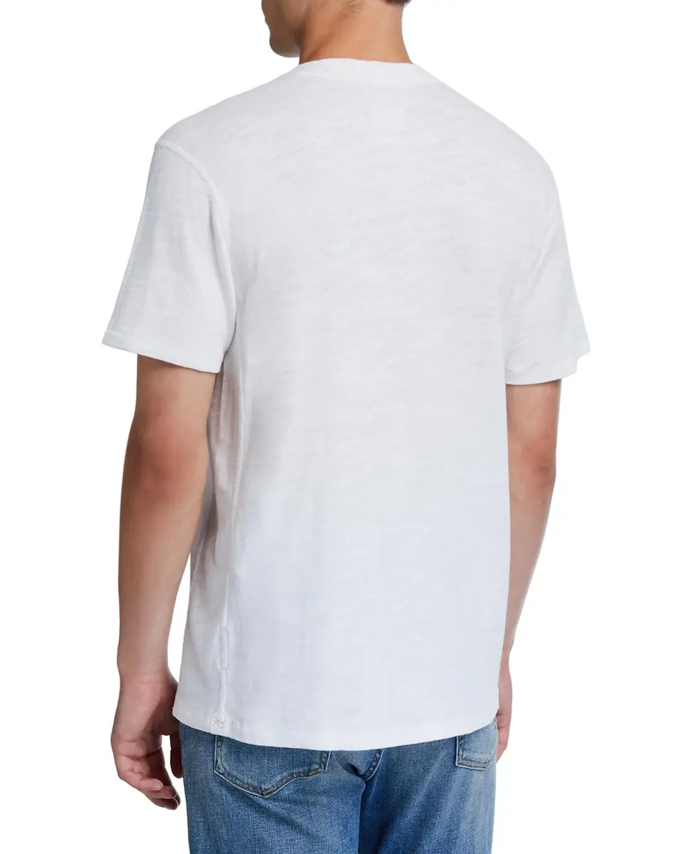 rag & bone Men's Standard Issue Short-Sleeve Henley T-Shirt | Thumbnail 2 rag & bone Men's Standard Issue Short-Sleeve Henley T-Shirt | Thumbnail 2