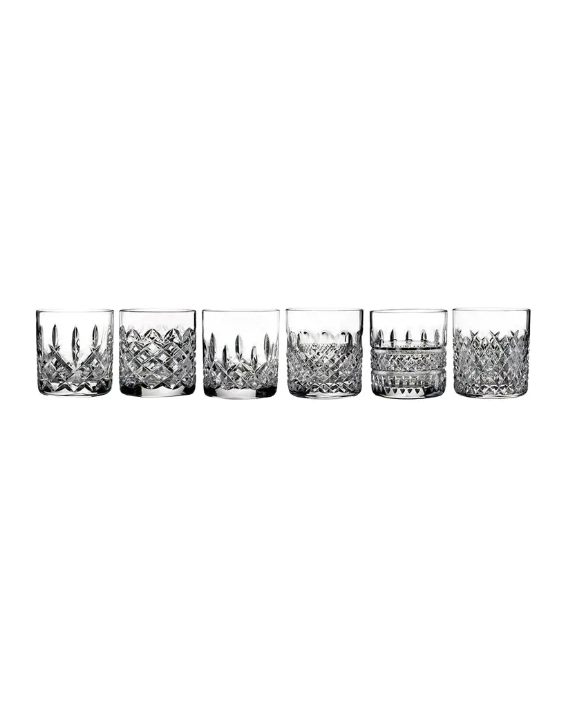 Waterford Crystal Heritage Assorted Tumblers, 6-Piece Set