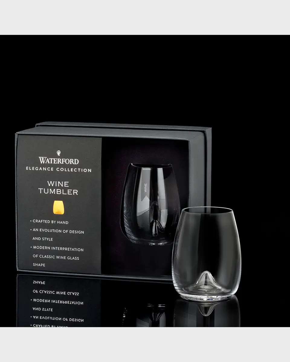 Waterford Crystal Elegance Stemless Wine Glasses, Set of 2 | Thumbnail 3 Waterford Crystal Elegance Stemless Wine Glasses, Set of 2 | Thumbnail 3