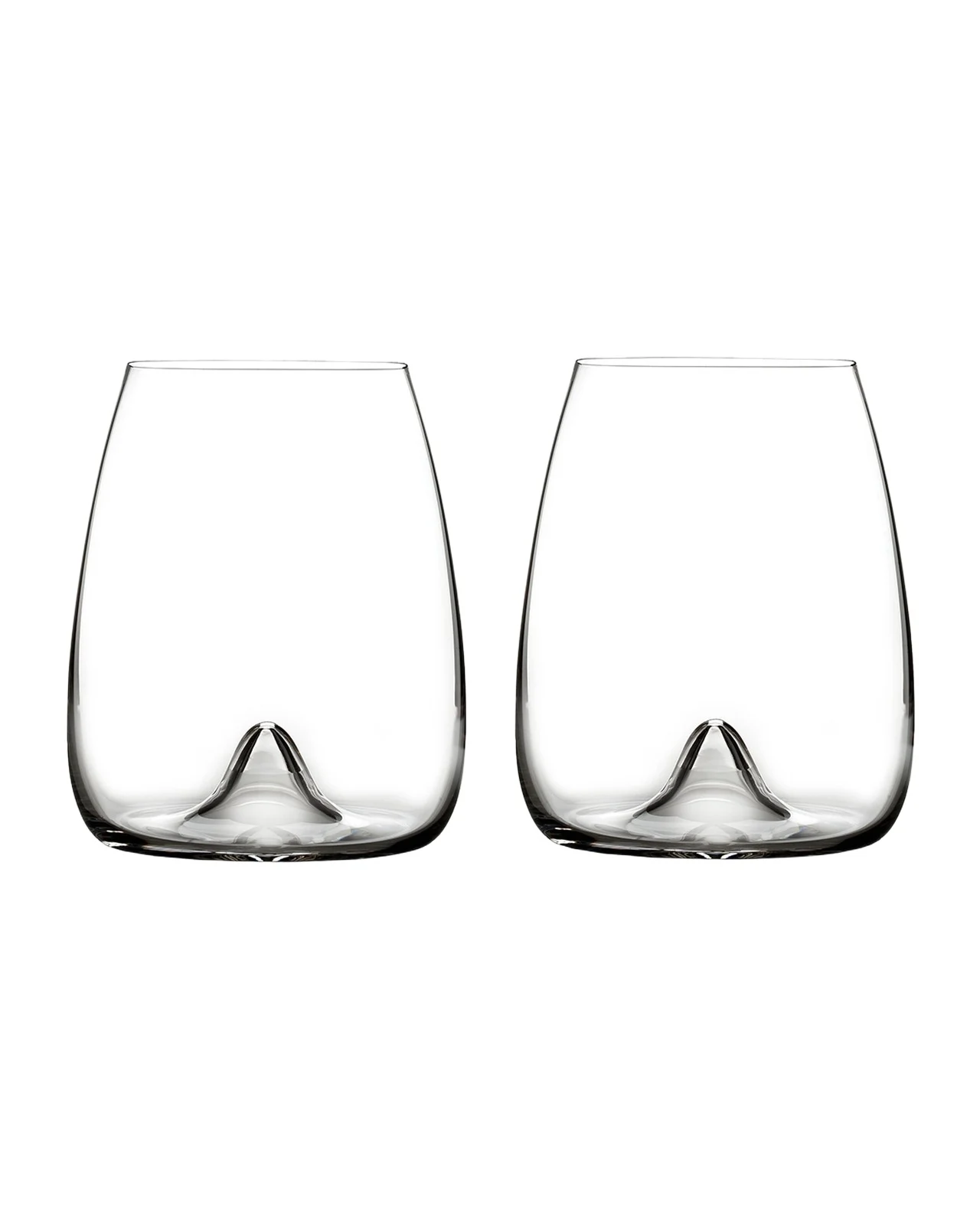 Waterford Crystal Elegance Stemless Wine Glasses, Set of 2