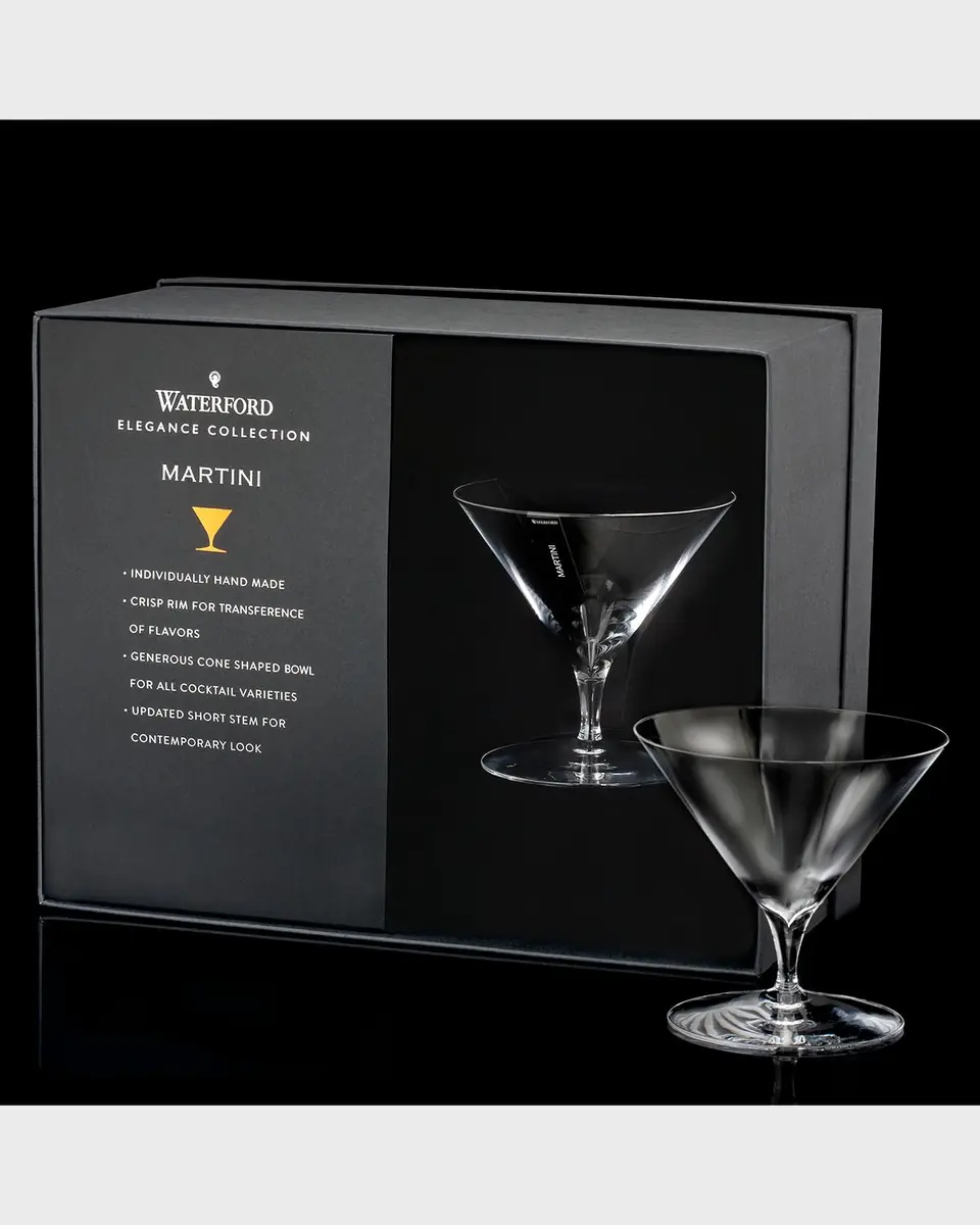 Waterford Crystal Elegance Martini Glasses, Set of 2 | Thumbnail 3