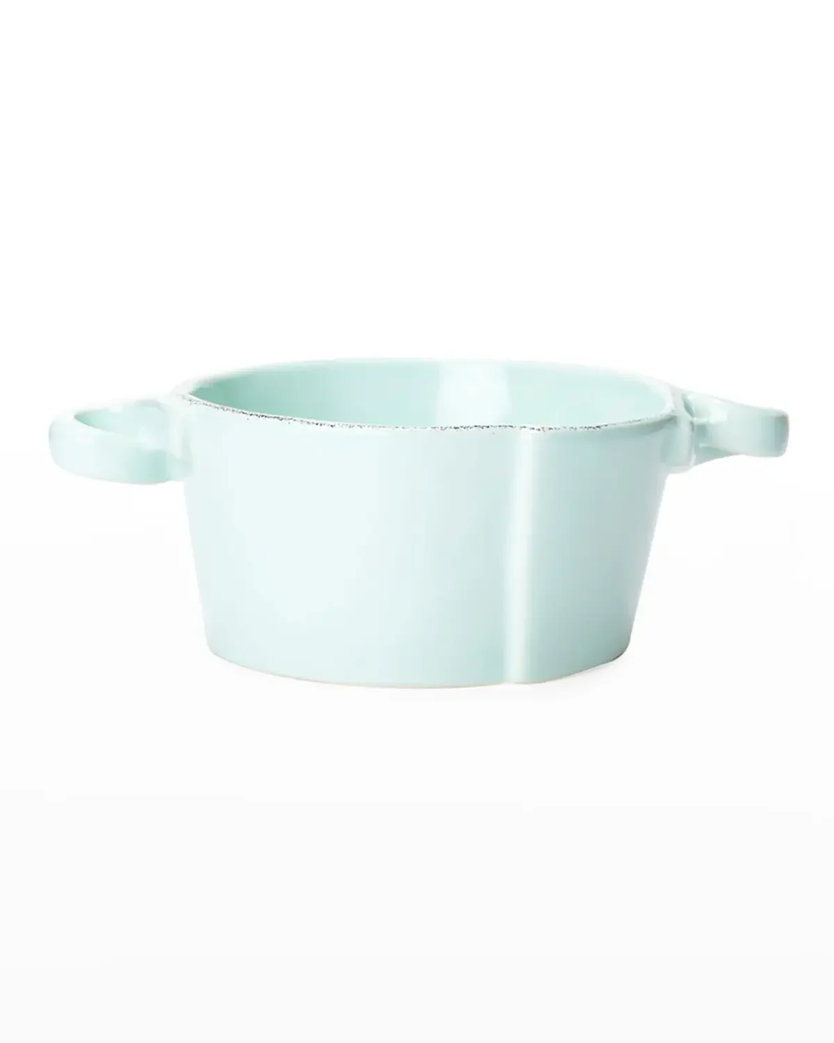 Vietri Lastra Aqua Small Handled Bowl