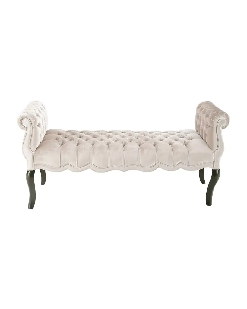 Haute House Rebecca Tufted Bench, 61" | Image 1 Haute House Rebecca Tufted Bench, 61" | Image 1