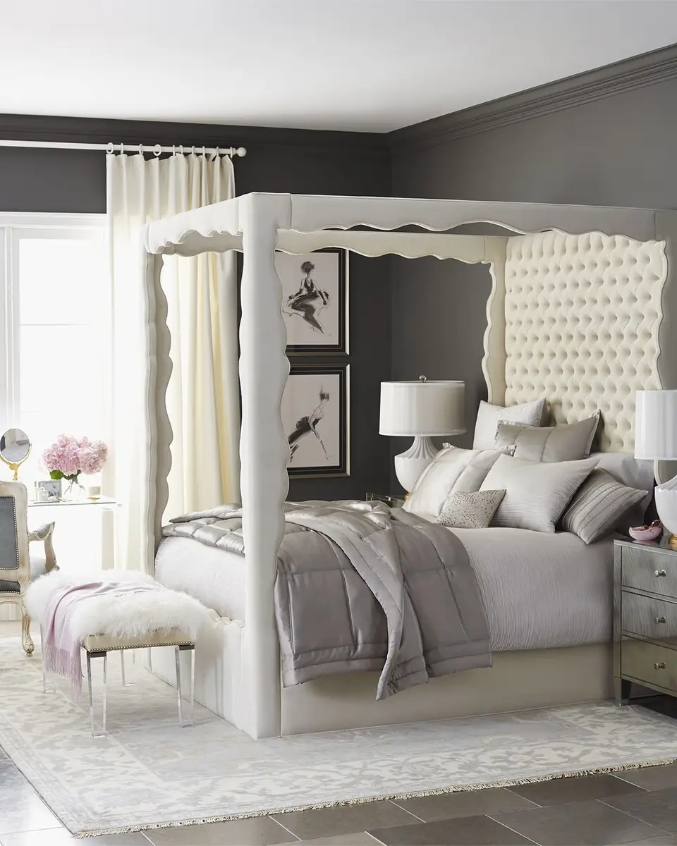 Haute House Empress Queen Canopy Bed | Thumbnail 3 Haute House Empress Queen Canopy Bed | Thumbnail 3