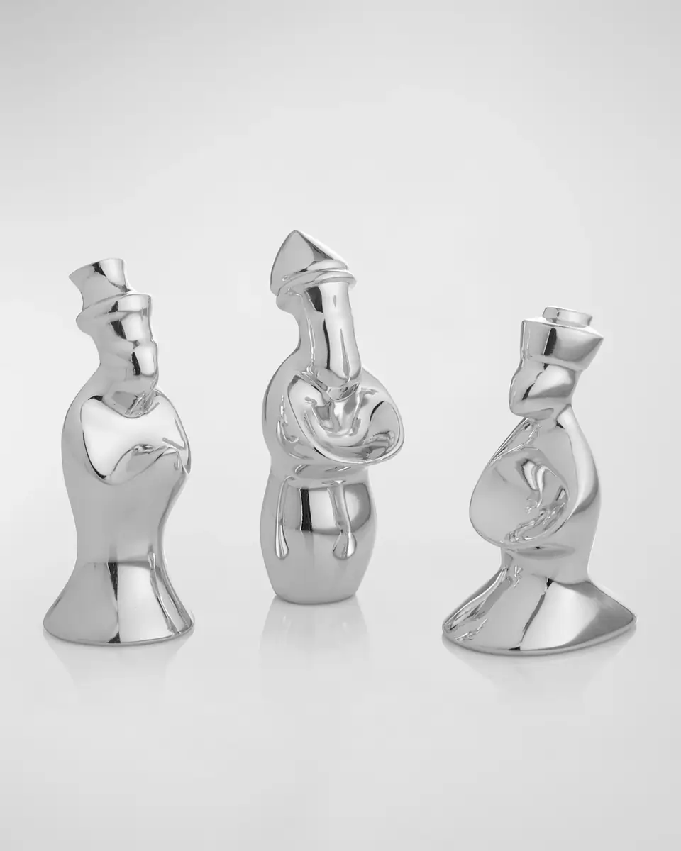 Nambé Three Wise Men Mini Nativity Set | Thumbnail 2