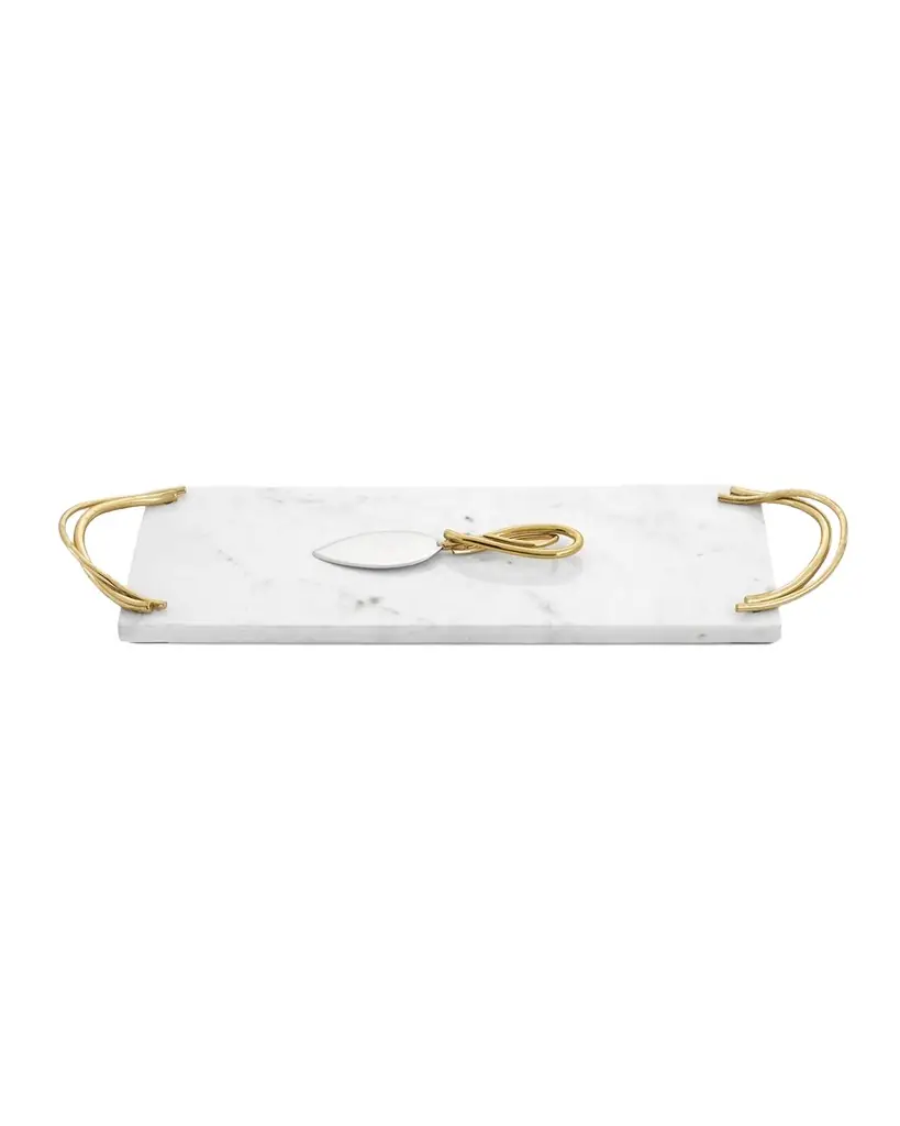 Michael Aram Calla Lily Small Cheese Board w/ Spreader