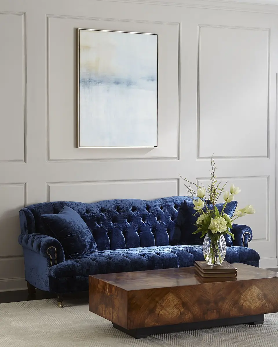 Haute House Divine Crushed Velvet Sofa, 96" | Thumbnail 3 Haute House Divine Crushed Velvet Sofa, 96" | Thumbnail 3