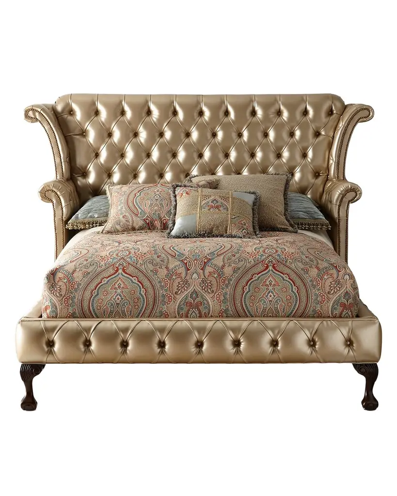 Haute House Champagne Carter King Bed | Image 1 Haute House Champagne Carter King Bed | Image 1