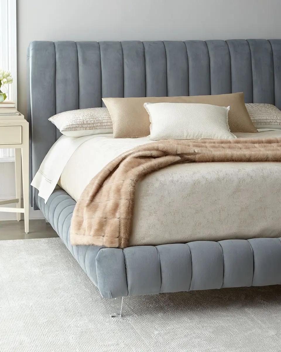 Haute House Amal Queen Platform Bed | Thumbnail 2