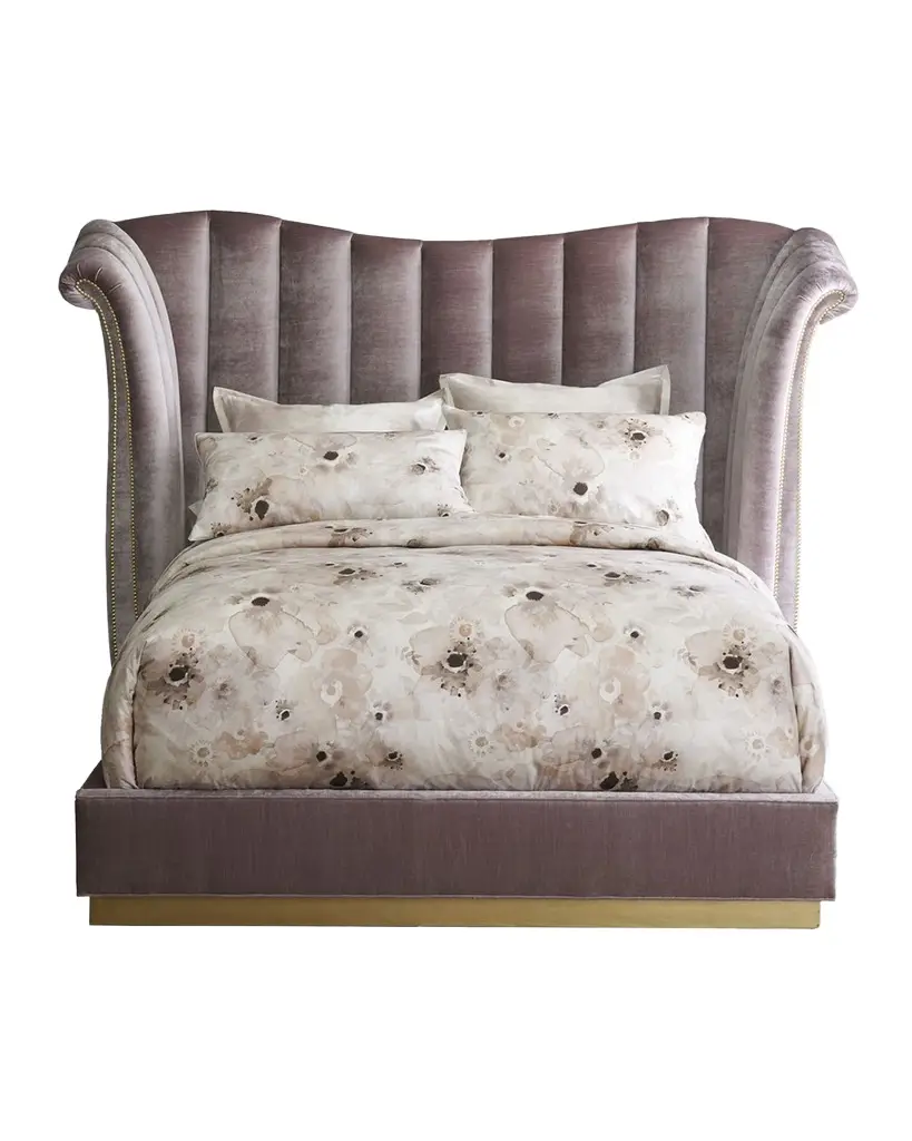 Haute House Moira Channel-Tufted King Bed | Image 1 Haute House Moira Channel-Tufted King Bed | Image 1