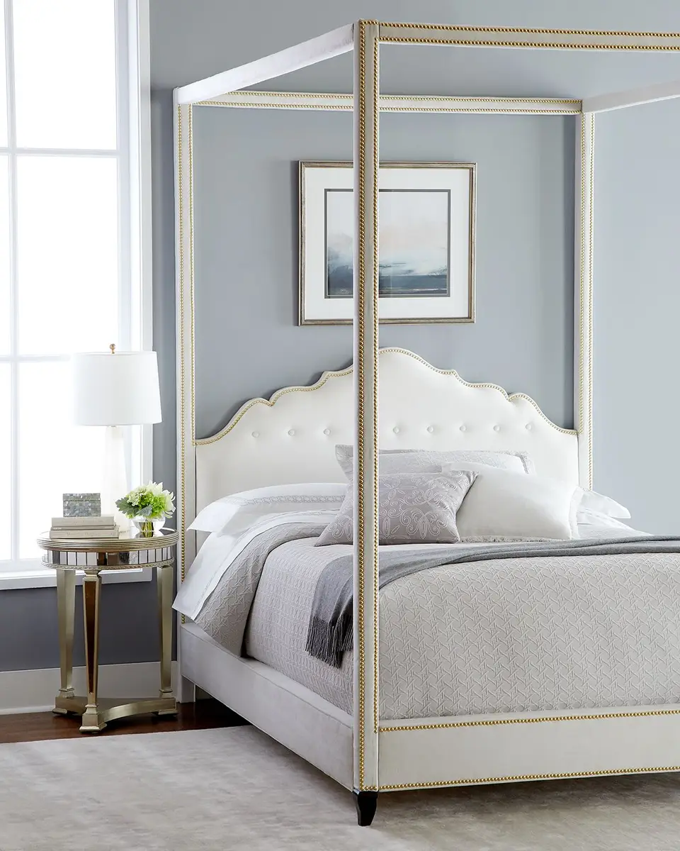 Haute House Athena California King Canopy Bed | Thumbnail 2 Haute House Athena California King Canopy Bed | Thumbnail 2