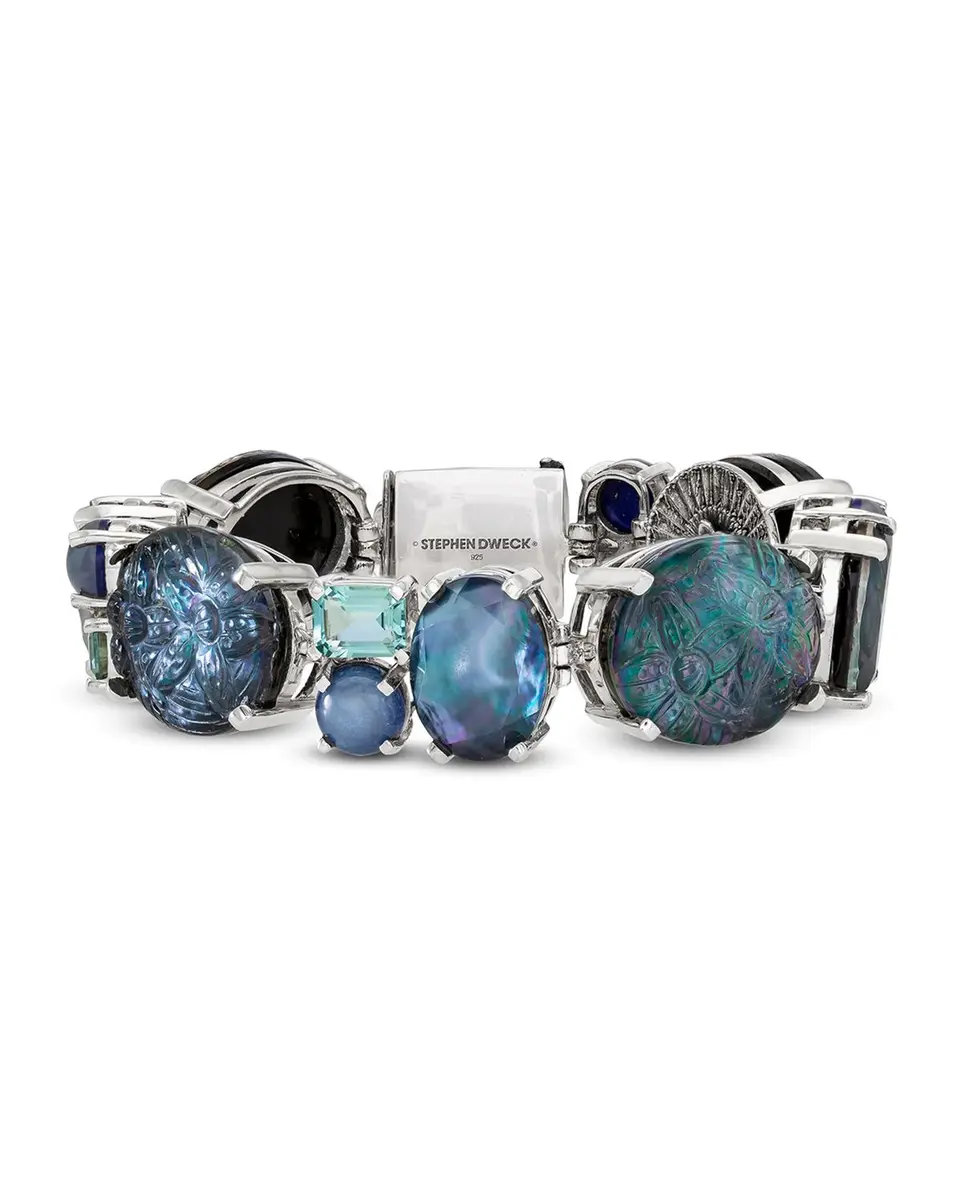 Stephen Dweck Multihued & Mixed Gemstones Bracelet | Image 1 Stephen Dweck Multihued & Mixed Gemstones Bracelet | Image 1