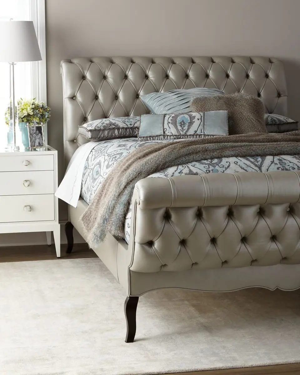 Haute House Duncan Fife Leather California King Bed | Thumbnail 2 Haute House Duncan Fife Leather California King Bed | Thumbnail 2