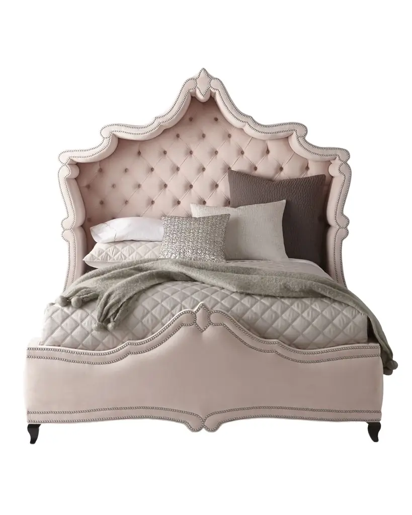 Haute House Queen Blush Antoinette Bed | Image 1 Haute House Queen Blush Antoinette Bed | Image 1
