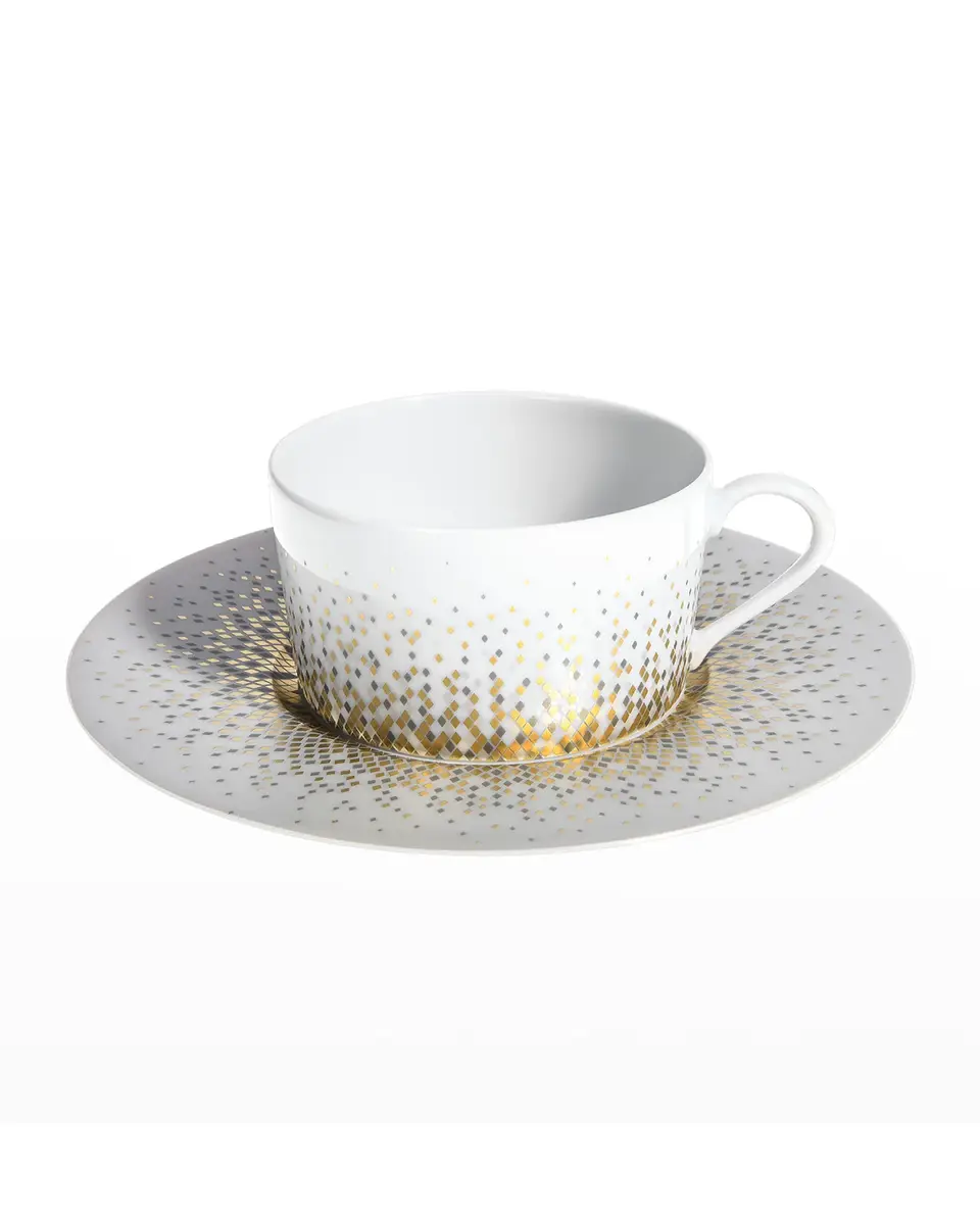 Haviland Souffle d 'Or Teacup and Saucer | Thumbnail 2