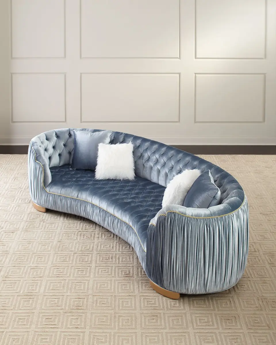 Haute House Emma Curved Sofa | Thumbnail 2 Haute House Emma Curved Sofa | Thumbnail 2