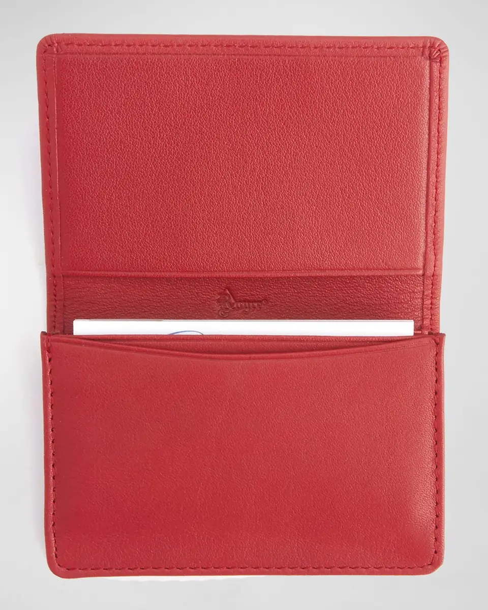 Royce New York Monogrammed Leather Card Holder Wallet | Thumbnail 2 Royce New York Monogrammed Leather Card Holder Wallet | Thumbnail 2