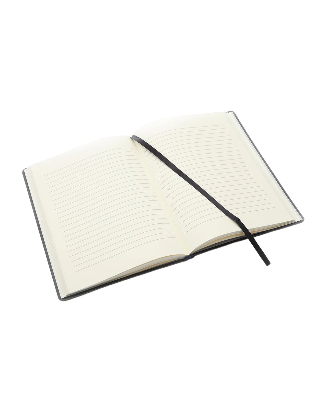 Royce New York Monogrammed Leather Bound Executive Notebook, Personalized