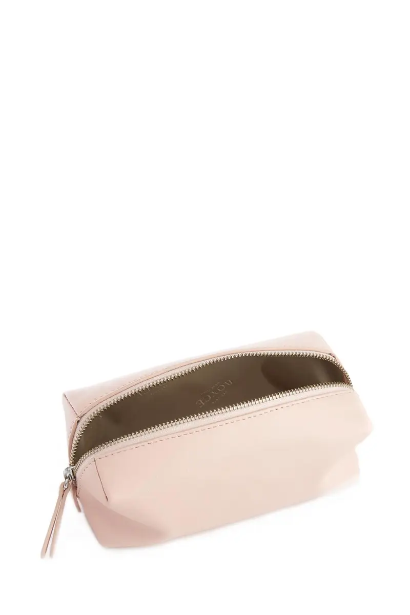 Royce New York Monogrammed Leather Zippered Utility Bag | Thumbnail 6