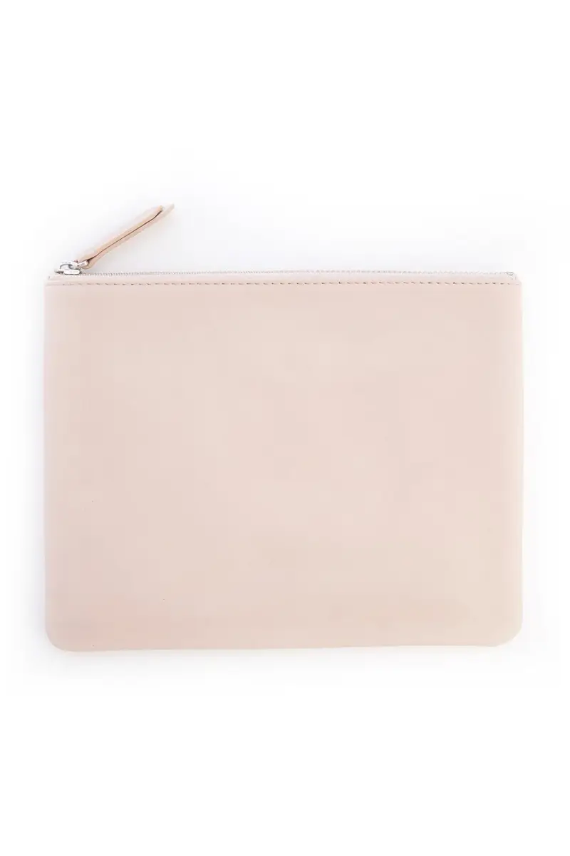 Royce New York Monogrammed Leather Zuppered Travel Organizer Pouch | Thumbnail 4