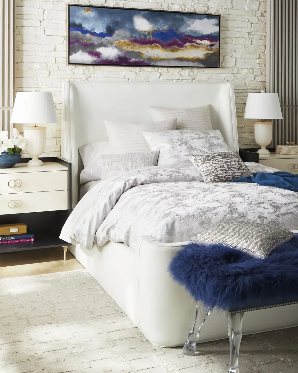 Haute House Ricardo Leather California King Bed | Thumbnail 4 Haute House Ricardo Leather California King Bed | Thumbnail 4