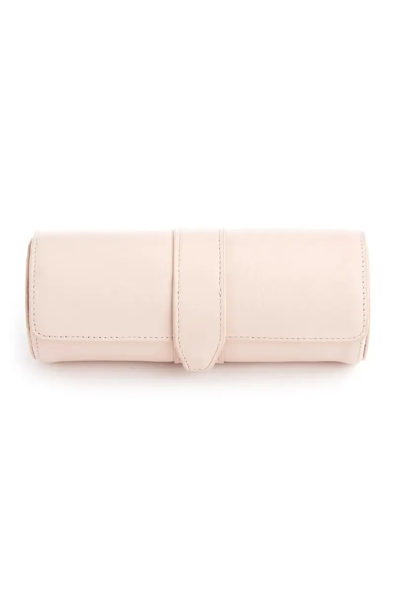 Royce New York Monogrammed Leather Travel Watch Roll, Personalized | Thumbnail 4