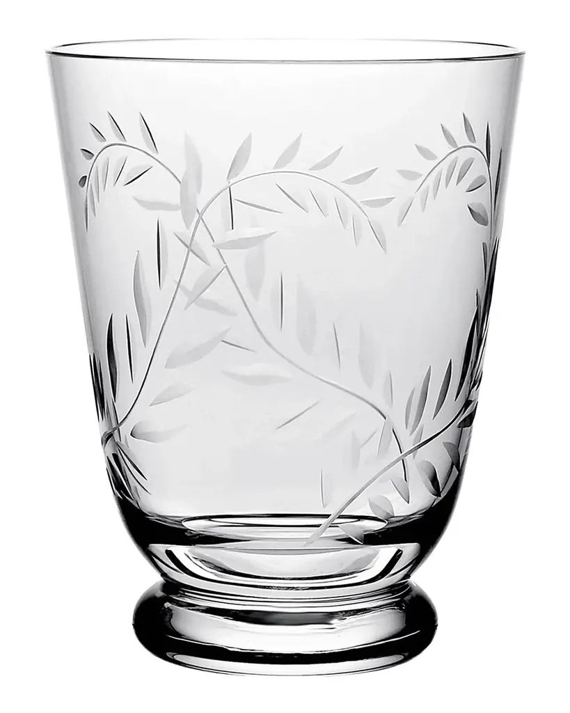 William Yeoward Crystal Jasmine Footed Old-Fashioned Tumbler