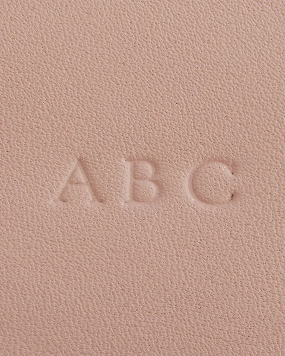 Royce New York Monogrammed Leather Catchall Valet Tray | Thumbnail 3
