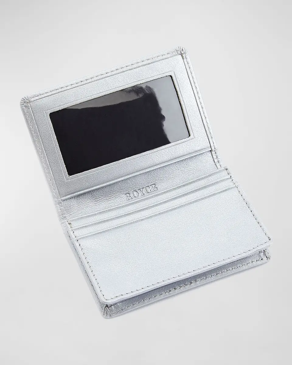 Royce New York Monogrammed Leather Card Holder Wallet | Thumbnail 2 Royce New York Monogrammed Leather Card Holder Wallet | Thumbnail 2